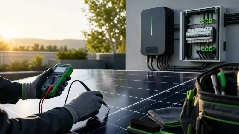 Pachete de mentenanță fotovoltaică: ce primești concret